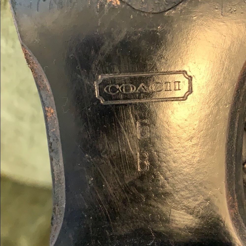 Vintage Coach Olivia riding boots leather lining-6 - Picture 8 of 8